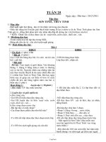 Thiết kế bài dạy lớp 2 - Tuần 25 năm học 2010