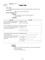 Giáo án Lớp 6 - Môn Toán - Tiết 75: Luyện tập