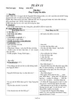 Giáo án Lớp 4 - Tuần 11 - Năm học 2012-2013 - Hoàng Thị Xuyến