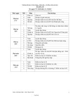 Giáo án môn lớp 3 - Tuần 35