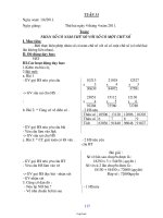 Giáo án tổng hợp Tuần 31 Lớp 3 năm học 2011