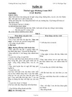 Thiết kế bài dạy lớp 1 - Tuần 33 - Trường tiểu học Long Trạch 2