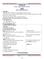 Giáo án Lớp 3 Tuần 10 - Lương Văn Hạnh - Trường TH Trần Quốc Toản