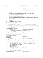 Giáo án Tập đọc lớp 2: Bé nhìn biển