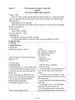 Giáo án Lớp 4 - Tuần 17 - Năm học 2010-2011