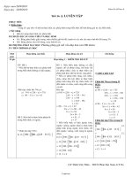 Giáo án môn Số học lớp 6 - Tiết 16: Luyện tập