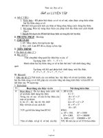 Giáo án môn Đại số 6 - Tiết 13: Luyện tập