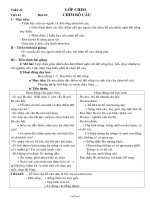 Giáo án Sinh học lớp 7 tiết 43: Chim bồ câu