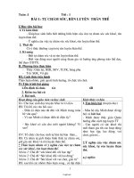 Giáo án Giáo dục công dân 6 - Tiết 1 đến tiết 35