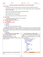 Giáo án Tin học 8 - Tiết 14, Bài thực hành 3: Khai báo và sử dụng biến - Năm học 2010-2011 - Lê Hoàng Minh