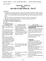 Bài giảng môn học Đại số lớp 7 - Tiết 41: Thu thập số liệu thống kê , tần số (Tiết 10)