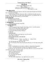 Giáo án Lớp 4 Tuần 6 - Trường tiểu học Vĩnh Thạch