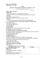 Giáo án Ngữ văn 8 - Tiết 120: Ông Giuốc - Đanh mặc lễ phục (Tiếp) - Năm học 2010-2011