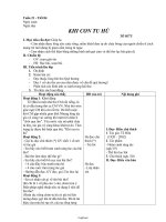 Giáo án Ngữ văn 8 Tuần 21 - Tiết 84: Khi con tu hú - Tố Hữu