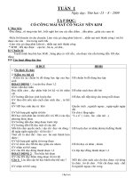 Giáo án môn Lí lớp 6 - Tuần 32 - Tiết 30 - Bài 26: Sự bay hơi và sự ngưng tụ