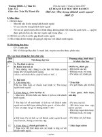 Giáo án Đạo đức Lớp 3 - Tuần 22, Tiết 22: Tôn trọng khách nước ngoài (Tiết 2) - Năm học 2006-2007 - Trần Thị Thanh Hà