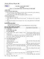 Thiết kế bài học khối 1 - Tuần 24 - Trường Tiểu hoc Hàm Nghi