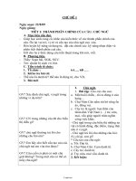 Giáo án các môn lớp ghép 2, 3 - Tuần 9