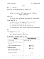 Giáo án môn Thể dục lớp 2 - Tuần 8 - Bài 15: Bài thể dục phát triển chung - Trò chơi “bịt mắt bắt dê”