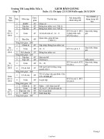 Giáo án các môn học khối 2 - Tuần 13 - Trường TH Long Điền Tiến A