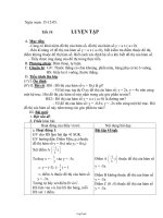 Giáo án môn Đại số lớp 7 - Tiết 34: Luyện tập