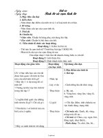 Giáo án Ngữ văn 6 - Tiết 63: Tính từ và cụm tính từ - Mai Anh Hoa - Năm học 2006-2007