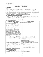 Giáo án môn học Vật lí 6 - Tiết thứ 1 đến tiết thứ 34