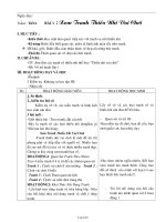 Giáo án Mĩ Thuật 1 (cả năm)