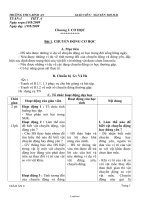 Giáo án Vật lí Lớp 8 - Chương trình cả năm - Năm học 2009-2010 - Nguyễn Thị Hải