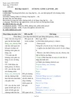 Giáo án Tin học 8 tiết 42: Bài thực hành 5: sử dụng lệnh lặp for ...do