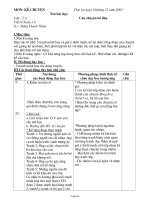 Giáo án Kể chuyện tiết 14: Câu chuyện bó đũa