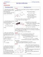 Giáo án Hình học 8 - Tiết 69-70 - Năm học 2009-2010 - Phạm Xuân Diệu