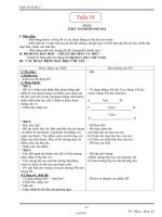 Giáo án Toán Lớp 3 - Tuần 10-18 - Năm học 2009-2010