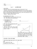 Giáo án Hình học khối 7 - Tiết 27, 28