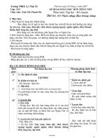 Giáo án Tiếng việt Lớp 3 - Tuần 28 - Năm học 2006-2007 - Trần Thị Thanh Hà
