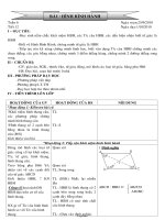 Giáo án Hình học 8 - Tuần 6, Tiết 12: Hình bình hành - Năm học 2010-2011