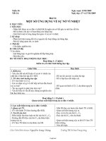 Giáo án lớp 6 môn Vật lí - Tuần 24 - Tiết 24 - Bài 21: Một số ứng dụng về sự nở vì nhiệt