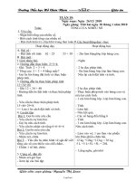 Giáo án Lớp 2 tuần 19 - Trường Tiểu học Hồ Chơn Nhơn