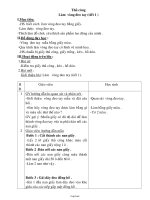 Giáo án môn Thủ công lớp 3 - Tiết 28: Làm vòng đeo tay (tiết 1)