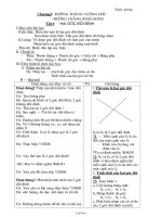 Bài giảng môn học Hình học lớp 7 - Tiết 1: Hai góc đối đỉnh (Tiết 14)