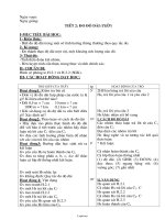 Giáo án lớp 6 môn Vật lí - Tiết 2: Đo độ dài (tiếp)