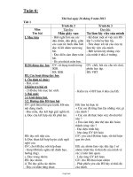 Giáo án Lớp ghép 2 và 3 - Tuần 6