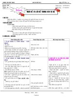 Giáo án Ngữ văn lớp 6 - Tuần 9 - Tiết 33: Ngôi kể và lời kể trong văn tự sự