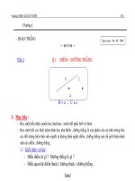 Giáo án lớp 6 môn Hình học - Tiết 1: Điểm – đường thẳng (Tiếp)