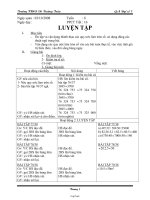 GA Đại số 7 - THCS Võ Trường Toản - Tiết 16: Luyện tập Làm tròn số