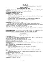 Thiết kế bài dạy lớp 2 - Tuần 11 năm học 2010