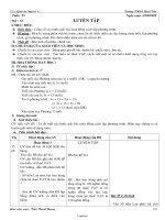 Giáo án Đại số 8 - Tiết 53: Luyện tập - Năm học 2007-2008 - Trần Thanh Quang