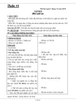 Giáo án các môn học khối 2 - Tuần học thứ 15 năm học 2010 - 2011