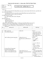 Giáo án môn học Hình học lớp 7 - Đỗ Thị Thanh Thảo - Tiết 9: Luyện tập - Kiểm tra 15 phút