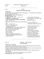 Giáo án tổng hợp Tuần 17 Lớp 3 năm học 2011